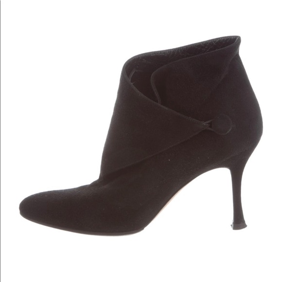 Manolo blahnik suede ankle boots- offers accepted - Picture 1 of 12